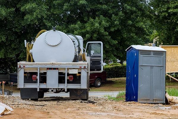 crew at Porta Potty Rental of Dalton